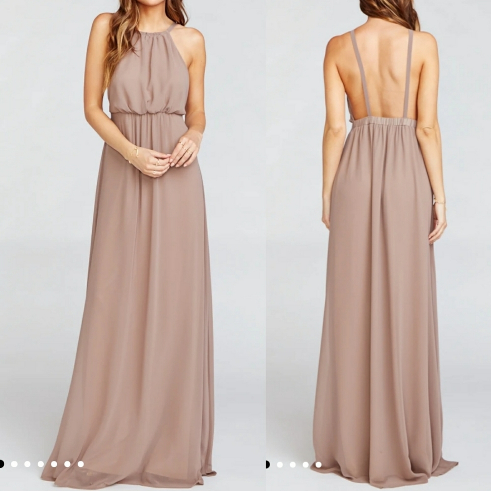 SMYM- Amanda bridesmaid dress-DUNE size medium